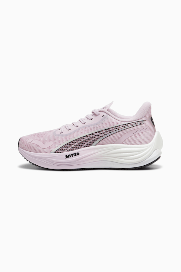 Velocity NITRO™ 3 Women's Running Shoes, Grape Mist-PUMA Black, extralarge