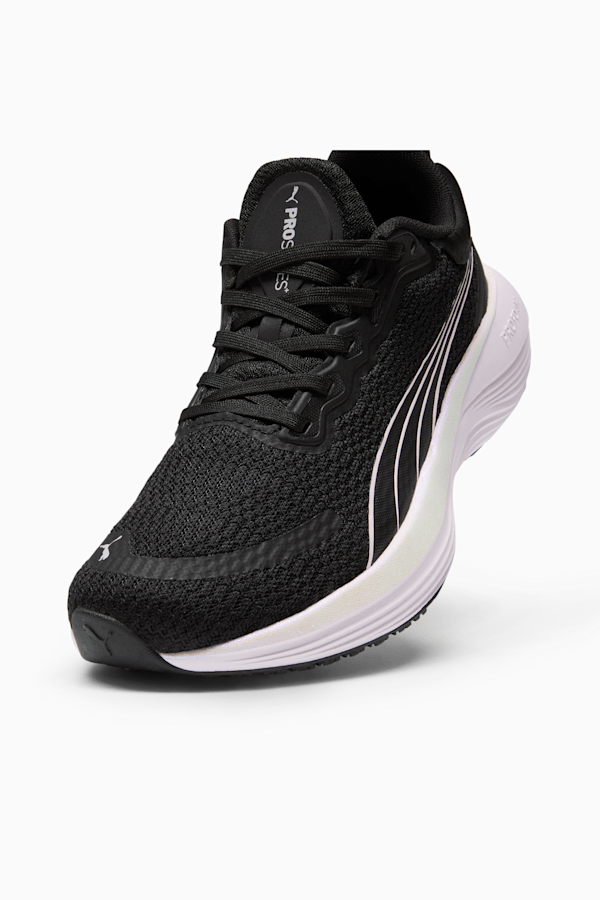 Puma black top running shoes