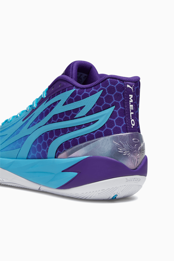 MB.02 Fade Basketball Shoes, Team Violet-PUMA White, extralarge-GBR