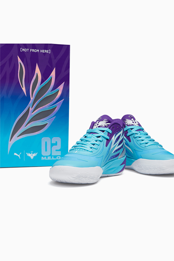 MB.02 Fade Basketball Shoes, Team Violet-PUMA White, extralarge-GBR