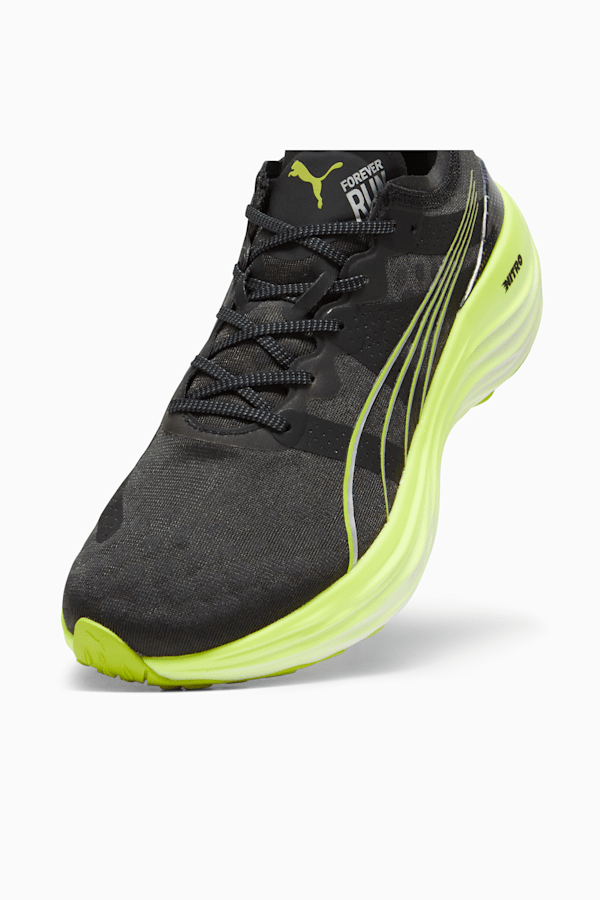 Black and lime green puma shoes sale