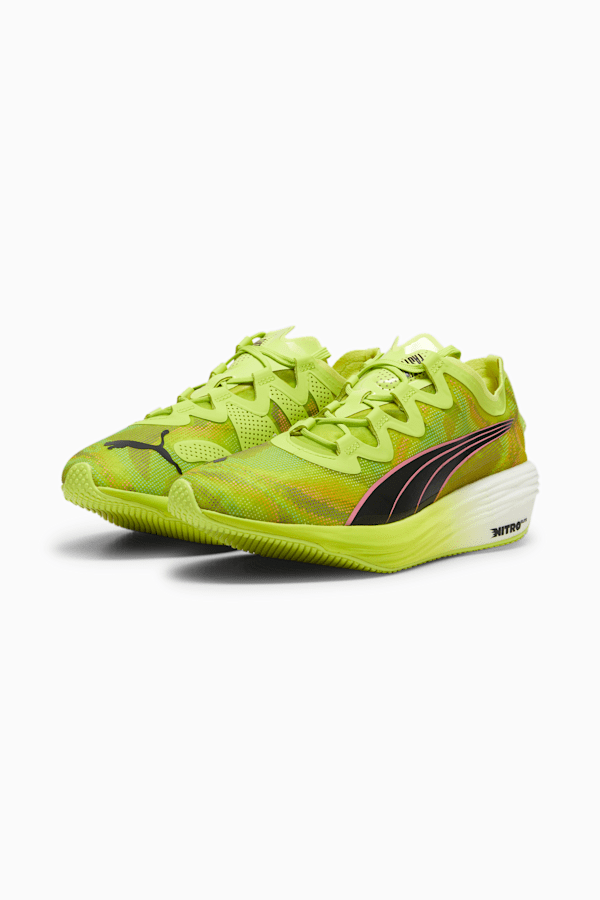 FAST-FWD NITRO™ Elite Men's Running Shoes, Lime Pow-PUMA Black-Poison Pink, extralarge