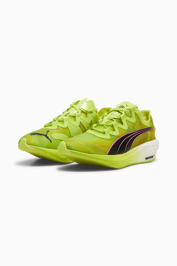 FAST-FWD NITRO™ Elite Women's Running Shoes, Lime Pow-PUMA Black-Poison Pink, extralarge
