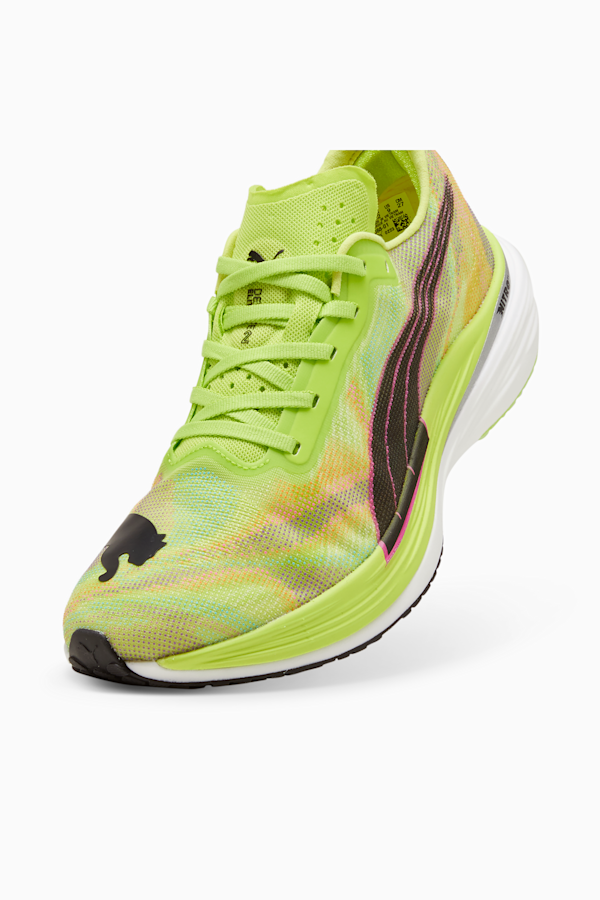 Lime green cheap and pink pumas