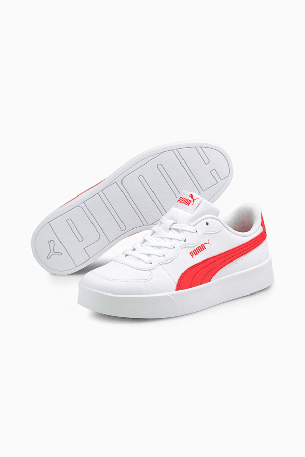 Puma women's red sneakers sales