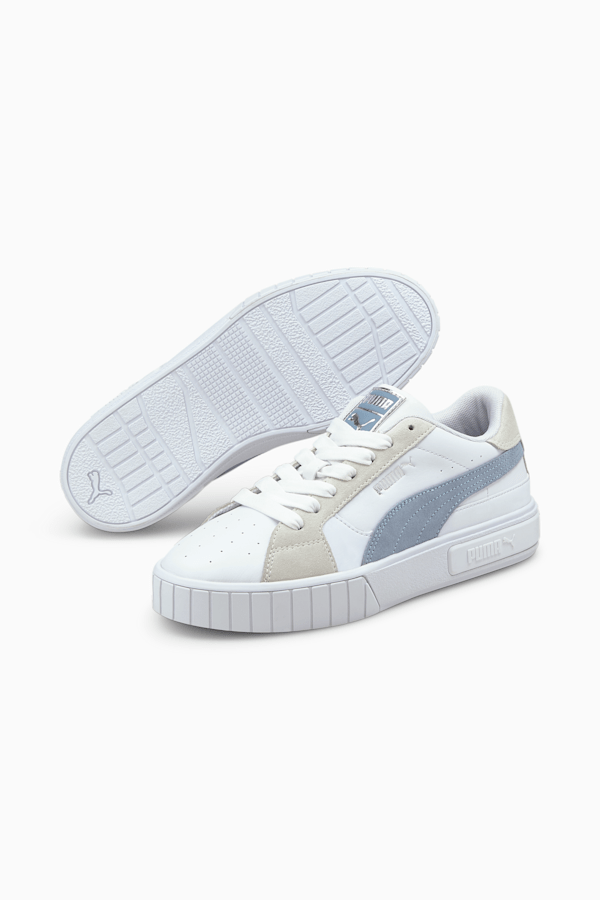 Cali Star Women's Sneakers, Puma White-Forever Blue, extralarge