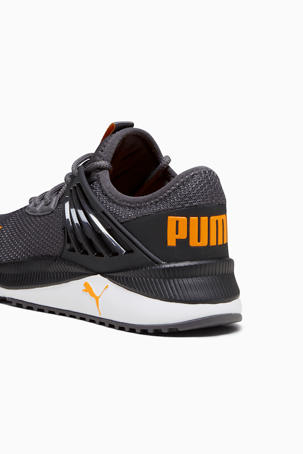 Pacer Future Men's Sneakers, Dark Coal-PUMA Black-Pumpkin Pie, extralarge