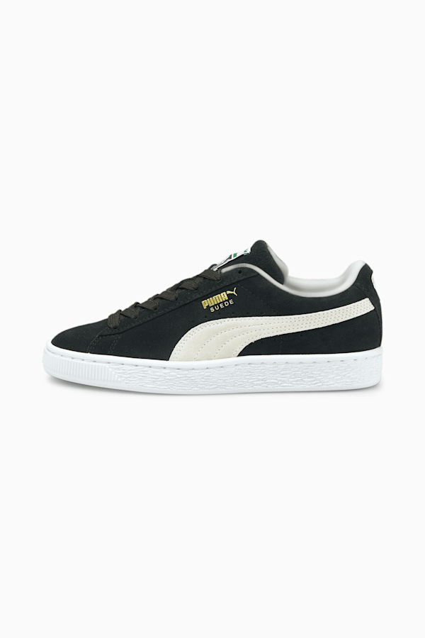 Suede Classic XXI Youth Trainers, Puma Black-Puma White, extralarge