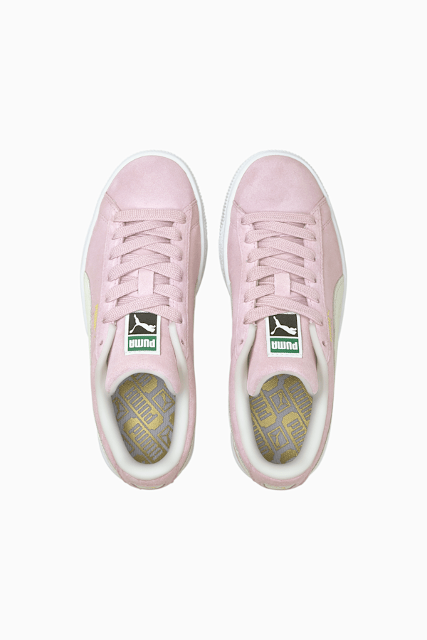 Suede Classic XXI Youth Trainers, Pink Lady-Puma White, extralarge