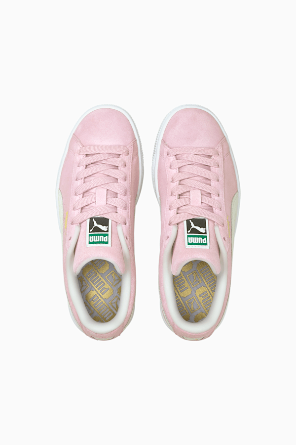 Chaussures Suede Classic XXI Jeune, Pink Lady-Puma White, extralarge