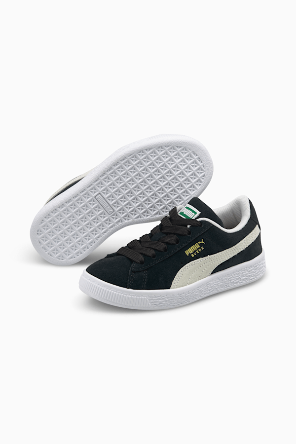 Puma suede gold noir top