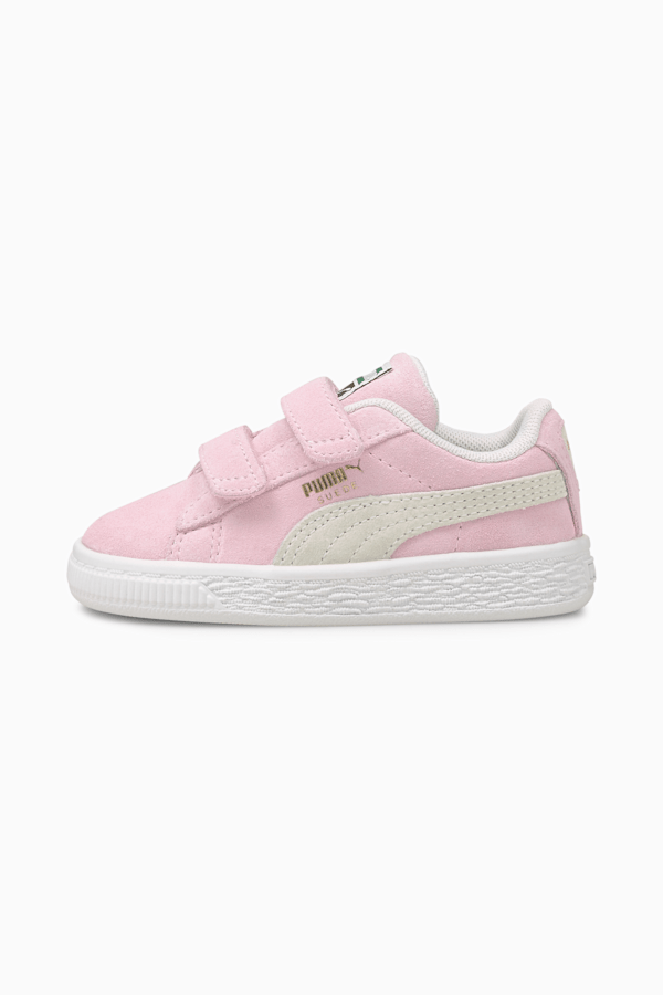 Suede Classic XXI AC Toddler Shoes, Pink Lady-Puma White, extralarge