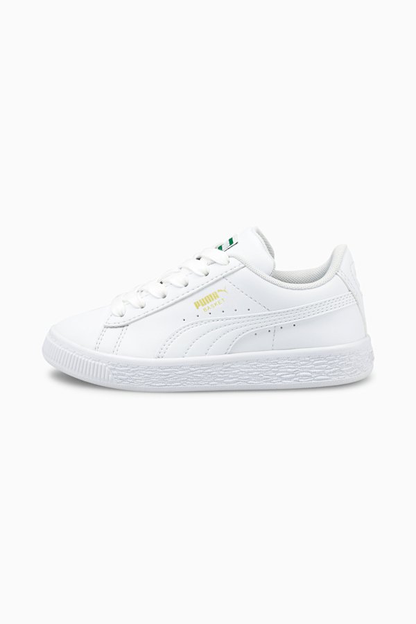 Chaussures Basket Classic XXI Enfant, Puma White-Puma White, extralarge