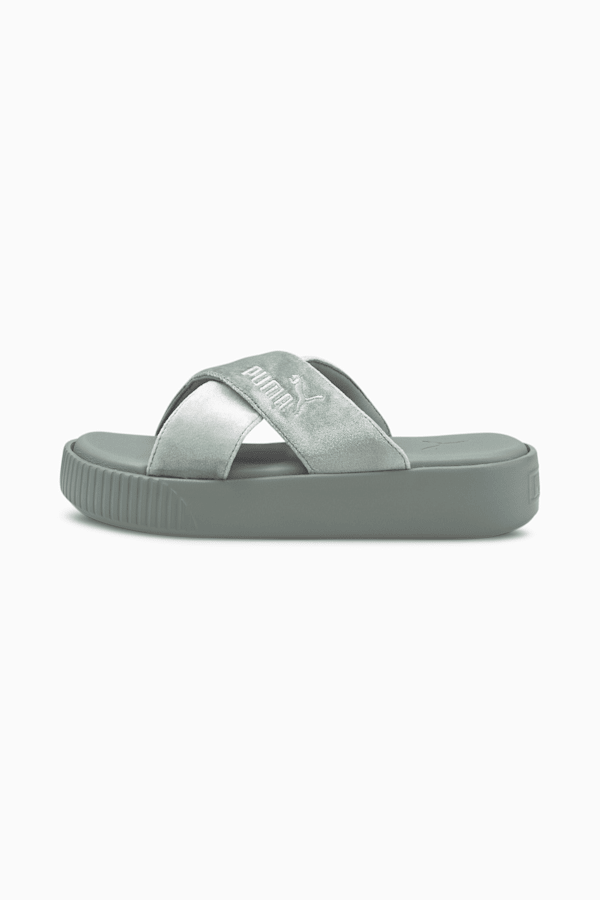 Fenty puma slides velvet cheap