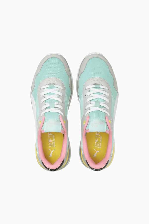 R78 Voyage Women's Trainers, Eggshell Blue-Puma White-Gray Violet, extralarge