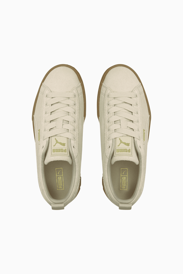 Puma breaker suede gum white deals