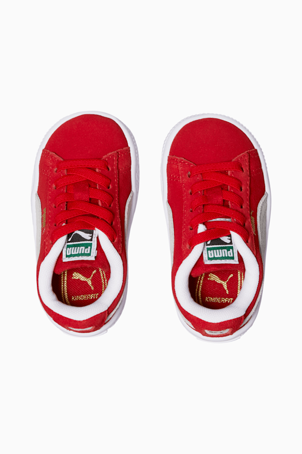 Suede Classic XXI Toddler Shoes, High Risk Red-Puma White, extralarge