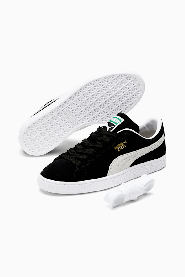 Suede Classic XXI Women's Sneakers, Puma Black-Puma White, extralarge