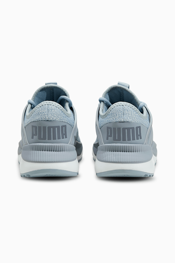 Puma pacer next cage knit junior grey sneakers top