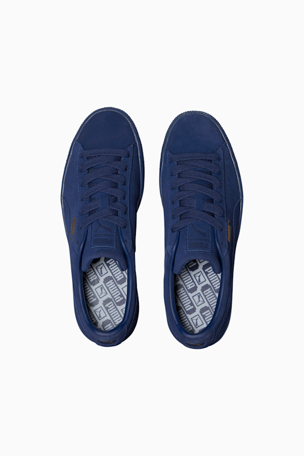 Mens navy puma suede deals