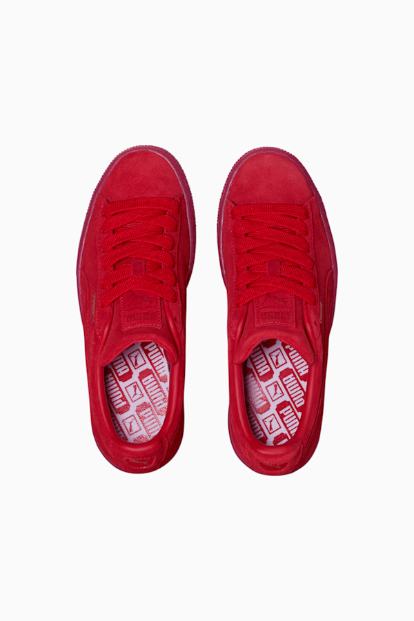 Puma suede kids gold clearance