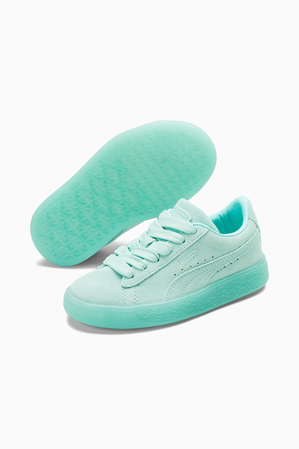 Puma suede heart best sale kids