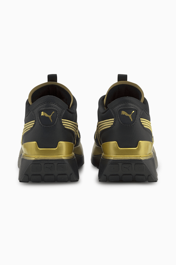 Metallic gold online puma sneakers