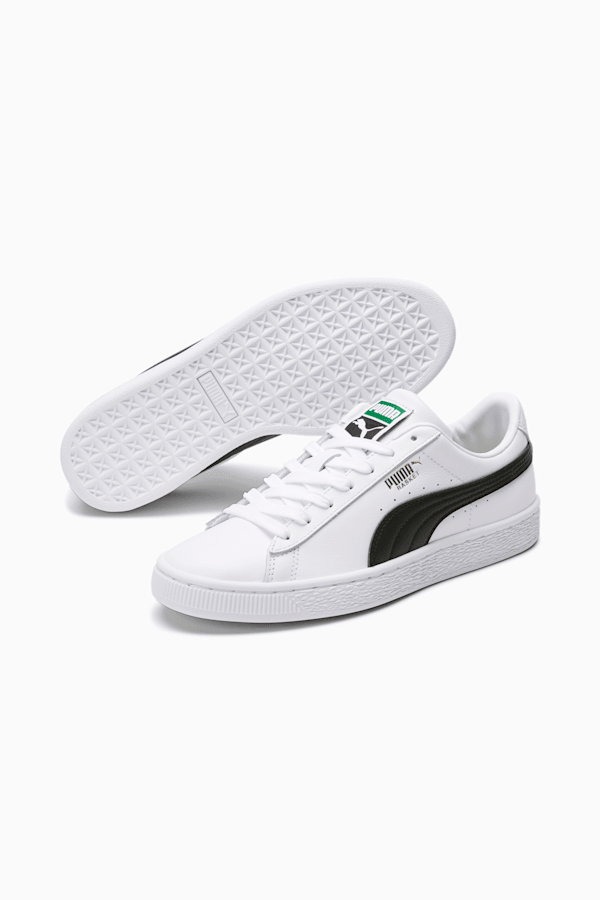 Puma basket classic white sneakers womens store
