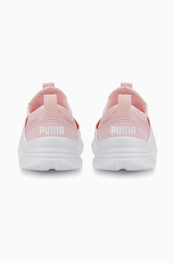 Wired Run Slip-On Toddler Shoes, Almond Blossom-Puma White, extralarge