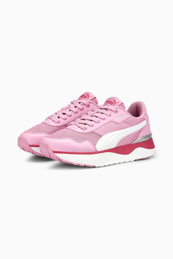 Pink and grey pumas sale
