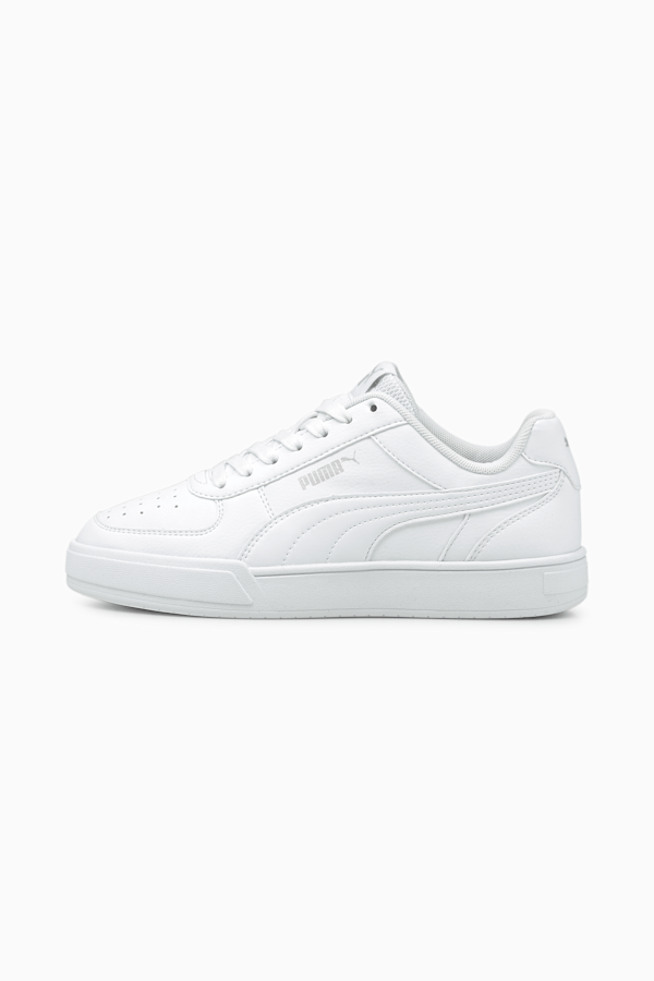 Caven Youth Trainers, Puma White-Puma White-Gray Violet, extralarge