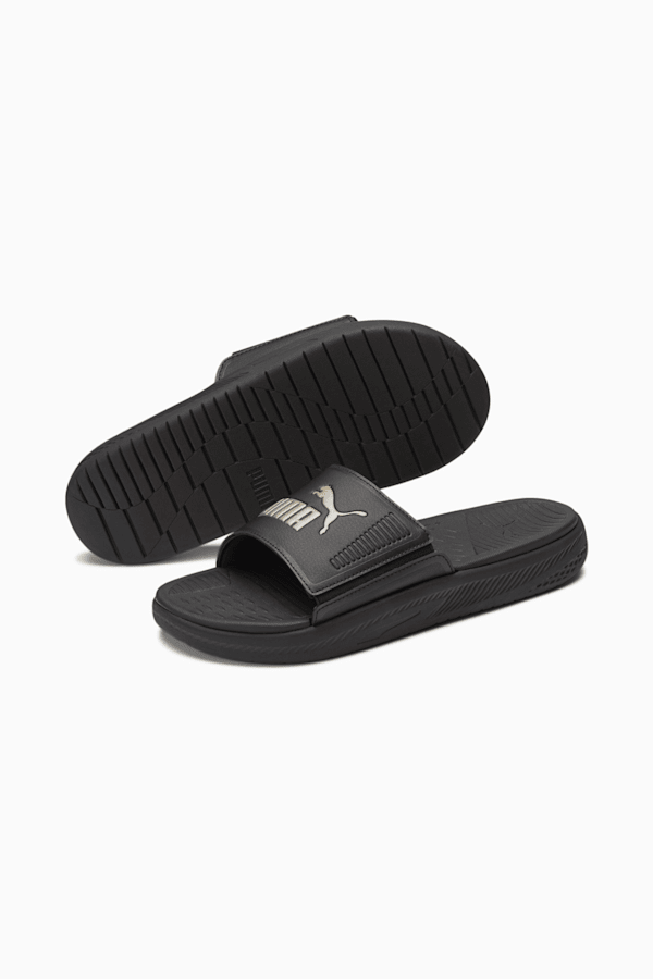 Puma slides new arrivals mens gold