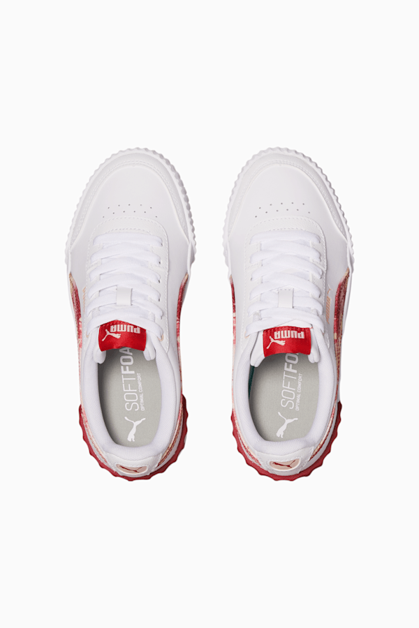 Puma carina hotsell cloud white pink