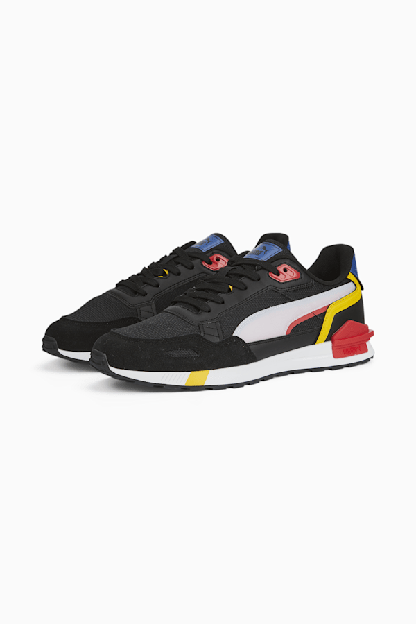 Chaussures Graviton Tera, Puma Black-Puma White-High Risk Red-Limoges-Spectra Yellow, extralarge