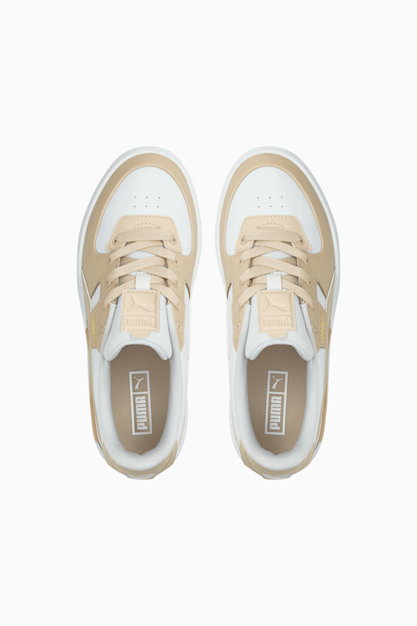 Chaussures Cali Dream Lth Femme, Puma White-Shifting Sand, extralarge