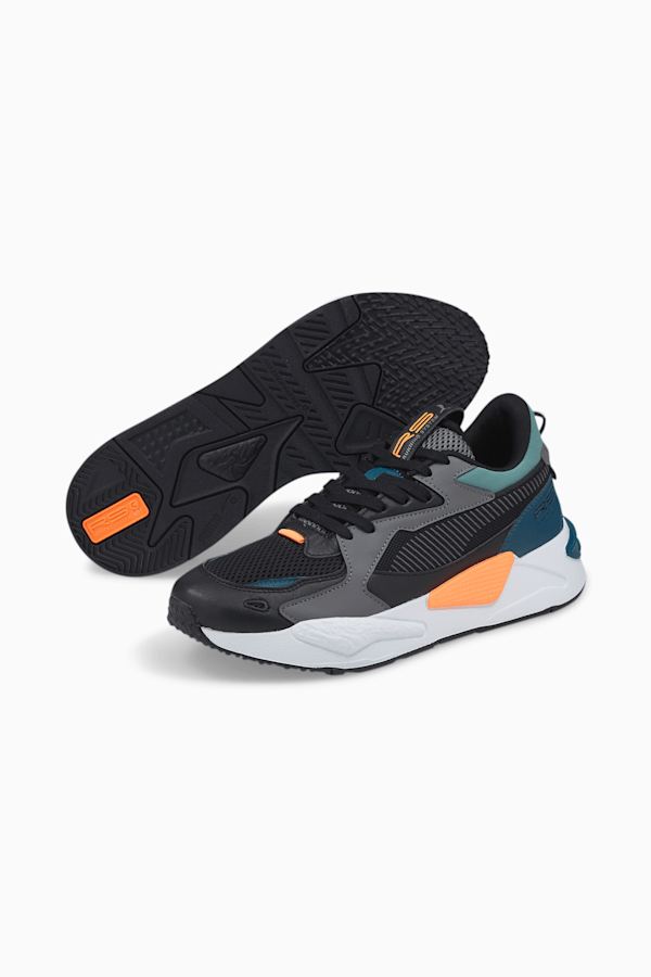 RS-Z Core Trainers, Puma Black-CASTLEROCK-Blue Coral, extralarge