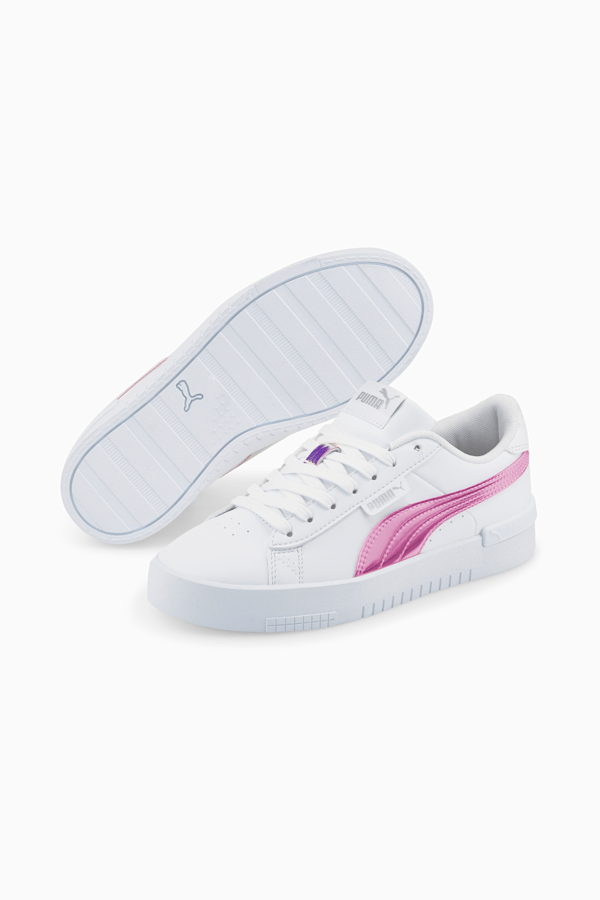 Puma kids' basket sales bow slip on sneaker