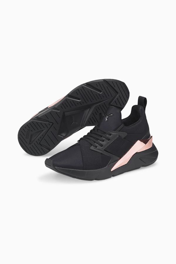 Puma muse metal womens black discount