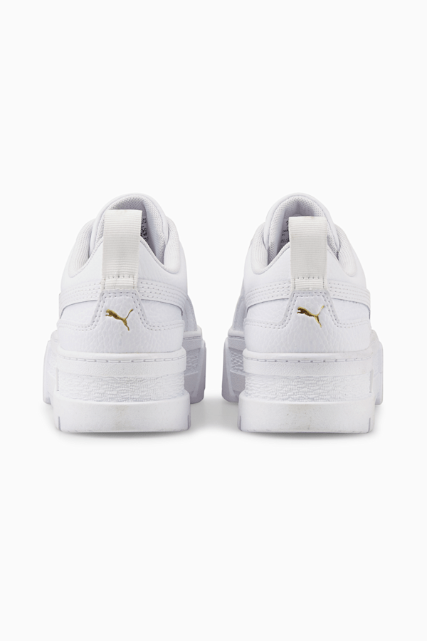 Puma shoes gold kids discount