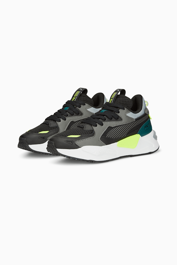 RS-Z Core Youth Trainers, Puma Black-PUMA White, extralarge