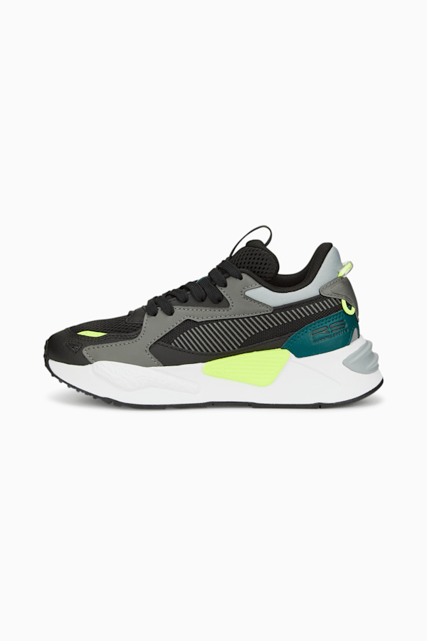 RS-Z Core Youth Trainers, Puma Black-PUMA White, extralarge
