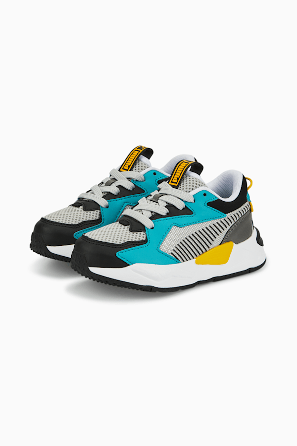 RS-Z Core Kids' Trainers, Harbor Mist-Puma Black, extralarge-GBR