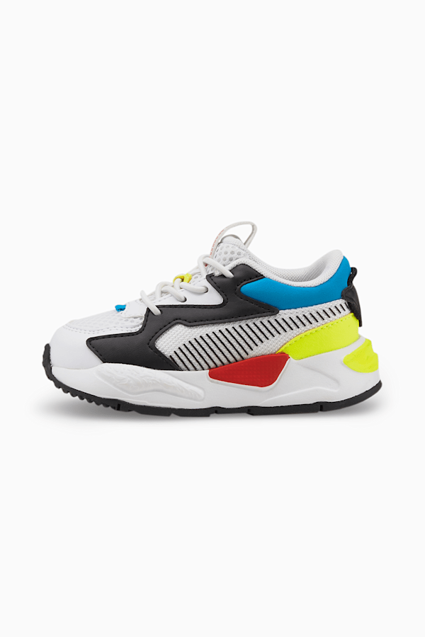 RS-Z Core AC Babies' Trainers, Puma White-Puma Black-Yellow Alert, extralarge-GBR