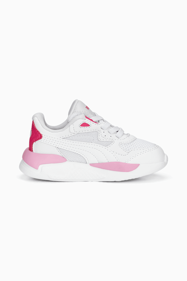 X-Ray Speed AC Babies' Trainers, PUMA White-Glowing Pink-Lilac Chiffon, extralarge-GBR