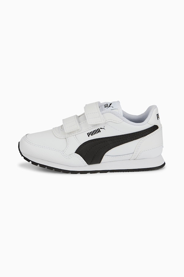 Puma black and white leather shoes 2025