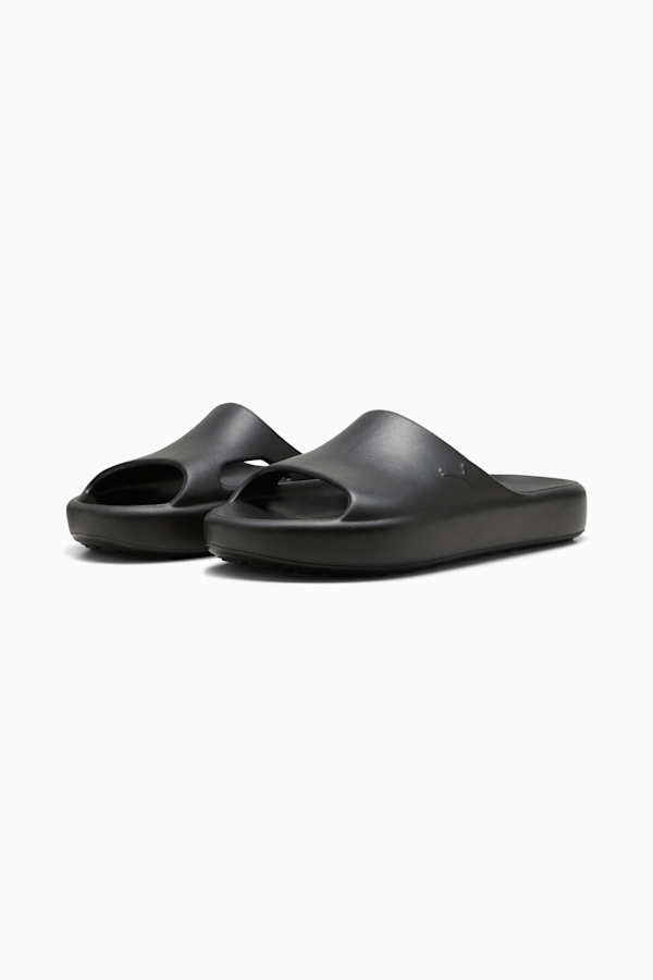 Puma leather flip flops top