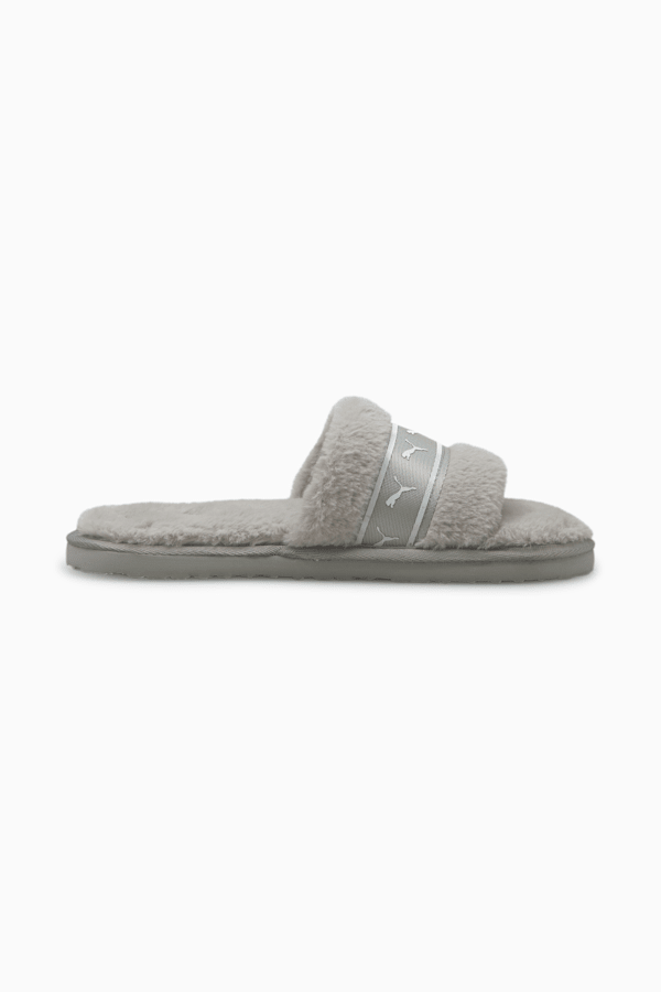 Puma fluffy slides on one page hot sale