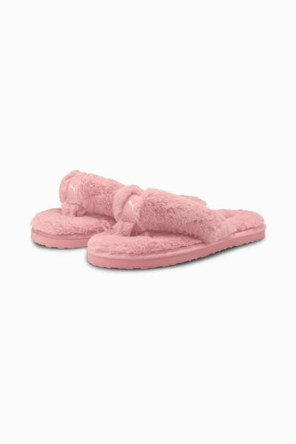 Puma slip ons fluffy cheap