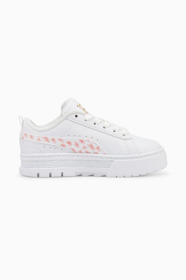 Mayze Wild Sneakers Kids, Puma White-PRISM PINK, extralarge