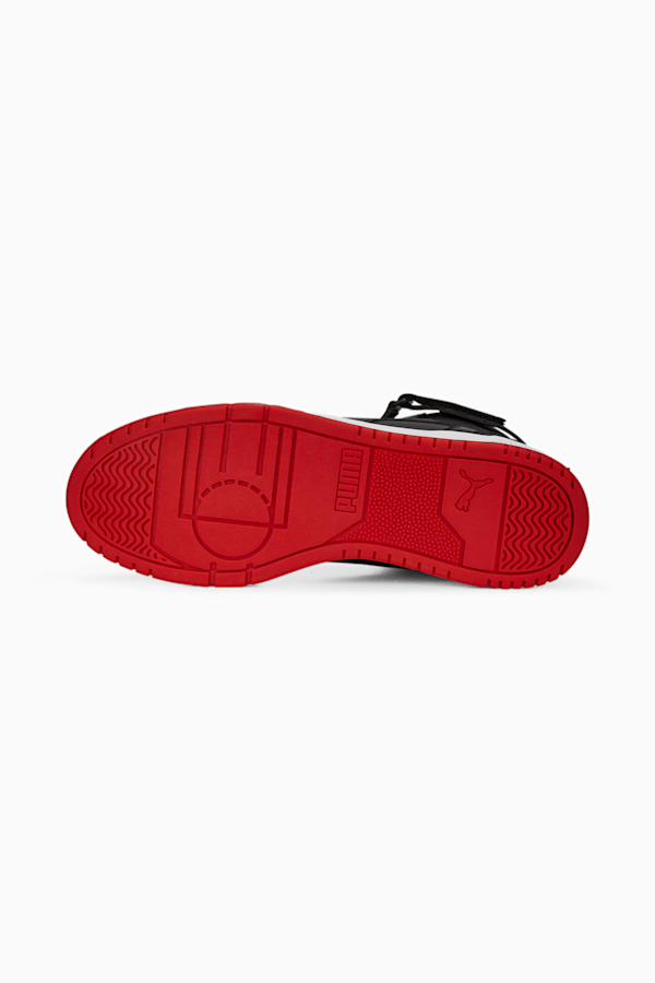 RBD Game Sneakers, Flat Dark Gray-PUMA Black-For All Time Red-PUMA Gold, extralarge